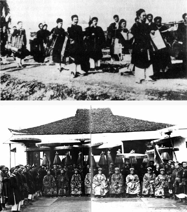 Các quan khảo thí tại trường thi Nam Định năm 1897 Mandarins in charge of the 1897 exam in