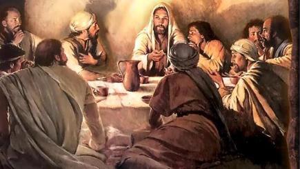 The Lord s Supper THE LORD S SUPPER (Matthew 26:26-30; Mark 14:22-26; Luke 22:14-20) While they were eating, Jesus took bread, said the blessing, broke it, and giving it to His disciples said, Take