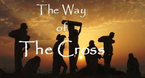 Way of the Cross THE WAY OF THE CROSS (Matthew 27:32; Mark 15:21; Luke 23:26-32, John 19:17) As they were going out, they met a Cyrenian named Simon; this man they pressed into service to carry his