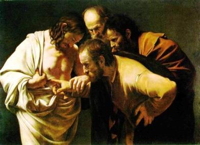 Thomas Doubts THOMAS DOUBTS (John 20:24-29) Thomas, called Didymus, one of the Twelve, was not with them when Jesus came. So the other disciples said to him, We have seen the Lord.