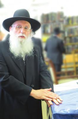 One cannot help but feel that the Rosh HaYeshiva is there to look after each and