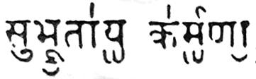 Vaidika Svaraankana Proposed Unicode Value: U+08A7 VAIDIKA SVARITA ADHO NYUBJA 1. Nityakarma Prayōgamālā (Śukla Yajurvēda) Paṁdita Chaturthīlāla Śarmā.