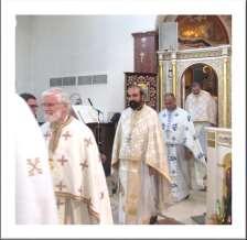 blessing of Archbishop Demetrios