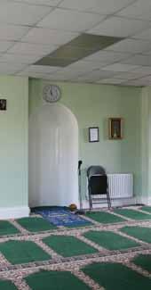 Inside the mosque you will find many mats which are