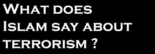 terrorism?