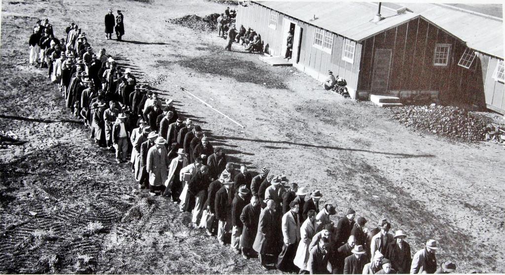 and US Government prepared to close the Internment Camp. The Japanese internees were told that they would be released.