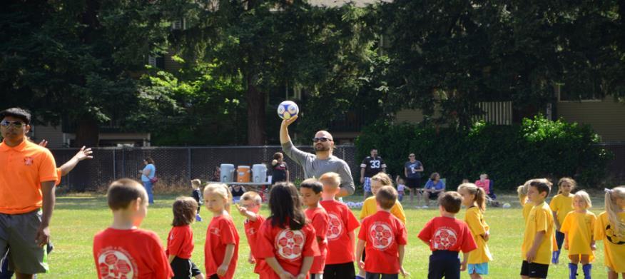 Ascension Lutheran Church in Portland, Oregon has been hosting a free soccer clinic for the underprivileged children in the Rockwood Community, in Portland for twelve years.