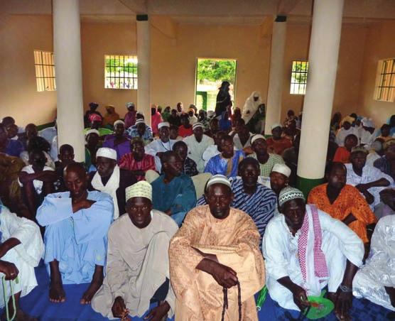 In the summer of 2010, once again our program was able to assist a community in dire need of a new mosque in Kembojai Village of the western Brikama region.