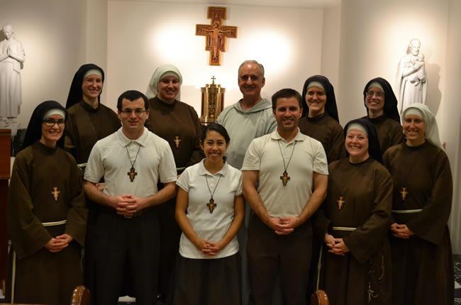 of the Franciscan Family all following the Gospel way of life. 16 17 We have a beautiful family.