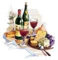 Masses on Saturday, May 9, for the Wine and Cheese monthly get-together!