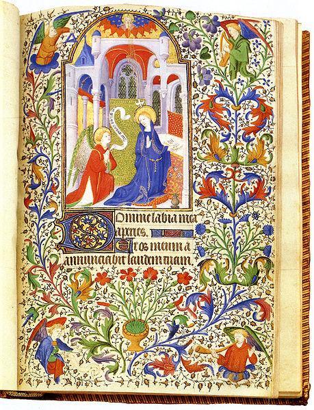 Opening Prayer Prayed at Midnight Bell The book of hours was a devotional book popular in the Middle Ages. It is the most common type of surviving medieval illuminated manuscript.
