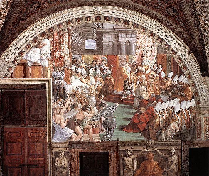 Raphael s Fresco (1516 1517) of