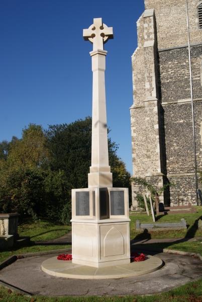 J. Lockyer is named on the Holy Trinity War Memorial, Milton Regis.