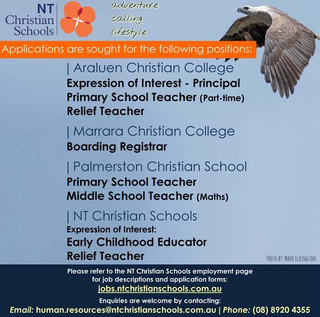 of NT Christian Schools MCC 08