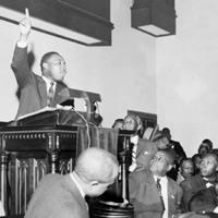 1955 King urges the black community to