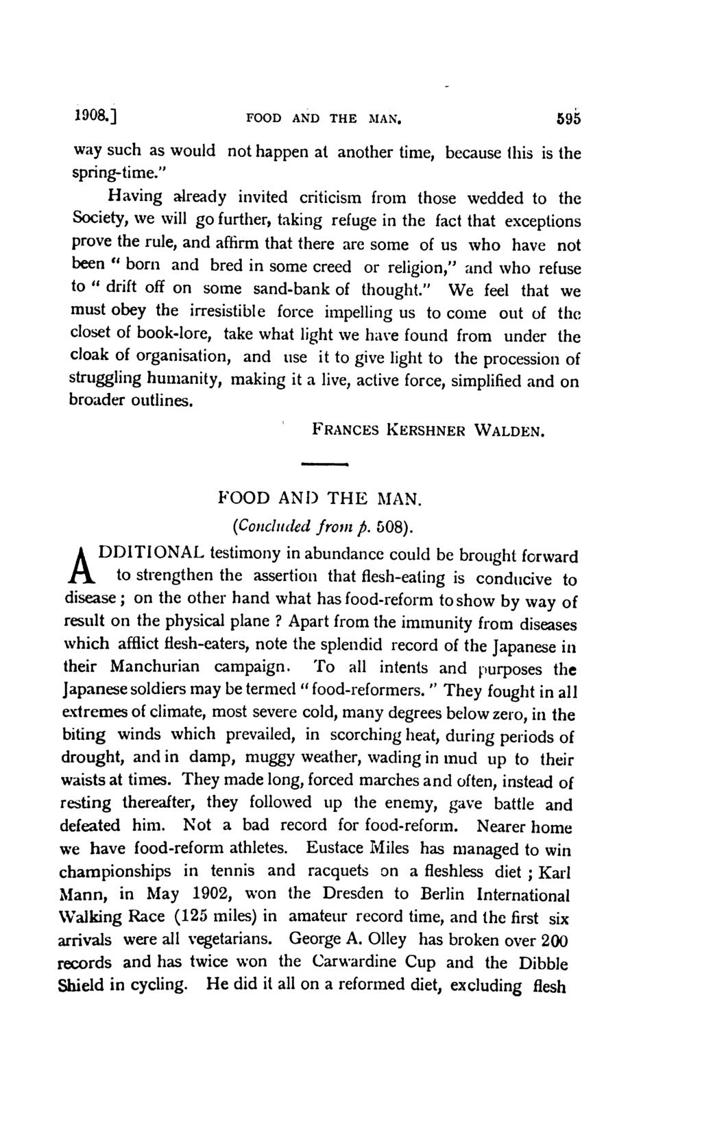 1908.] FOOD AND THE MAN. 595 wy such s would not hppen t nother time, becuse Ih the spring-time.
