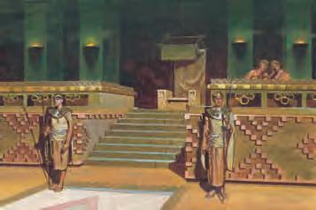 King Noah had many beautiful buildings made, including a large palace with