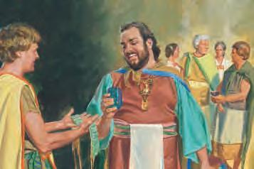 King Noah loved the riches he took from his people.