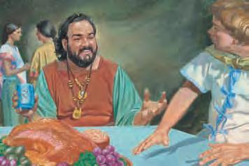 King Noah did this because he was lazy. He made the Nephites give him everything he needed to live.