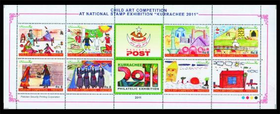 KURRACHEE 2011 NATIONAL STAMP EXHIBITION 24-26 June, 2011, Expo Centre, Karachi Stamp Society of Pakistan in collaboration with the Dawn Group, Pakistan Post and under the patronage of Philatelic