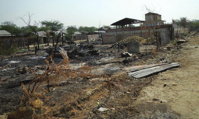 Anatomy of Anti-Muslim Violence in Burma Since June 2012 continued from page 12 13 Mobs destroyed the school and mosque in the Mingalar Zayyone quarter of Meiktila, site of the massacre of scores of