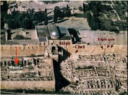 Four edifices, about 90 x 90 meters each, were unearthed and data to the Umayyad period (7th-8th centuries CE).