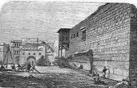 The Western Wall In 1838, an American historian, Edward Robinson discovered some stones projecting from the Western