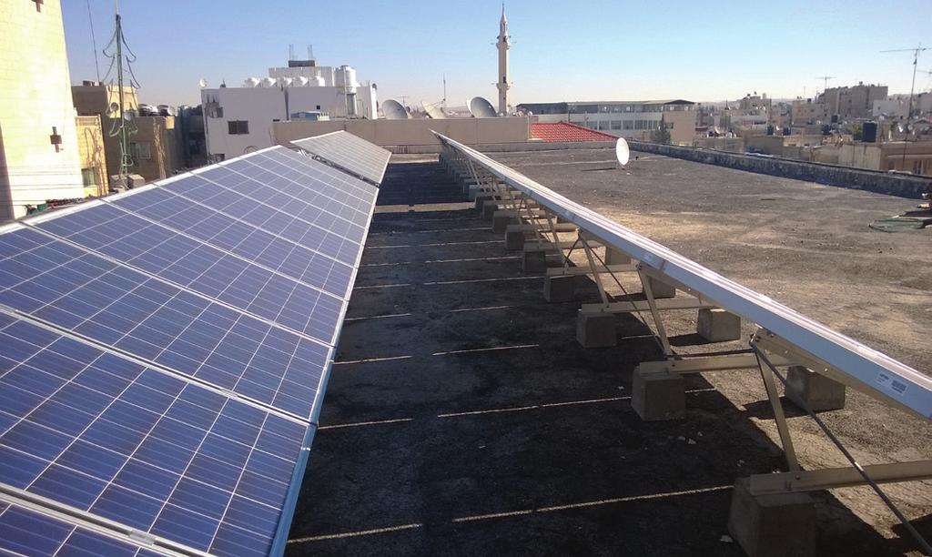 P A G E 6 NEWSLETTER JERUSALEM Projects of the Latin Patriarchate Solar Energy : a first in the Church of Jordan ZARQA where the sun shines more than 300 days a year, solar energy has come at an