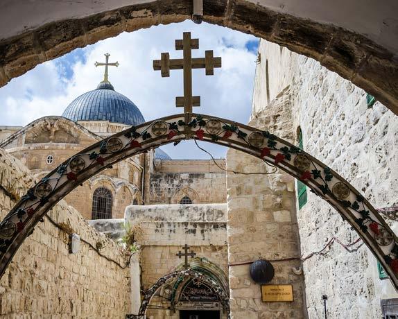 VIA DOLOROSA Day 4 - HAIFA / ACRE / NAZARETH / TIBERIAS More history unfolds in Acre; a subterranean city and former capital of the Crusader kingdom, today it is one of Israel s seven UNESCO World