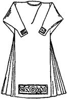 GLOSSARY Below are some terms with which Altar Servers should be familiar: Alb: A white robe worn by deacons, priests and sometimes by altar servers during Mass.