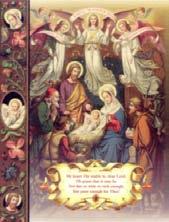 add a Touch to Your Christmas Cards Holy Family