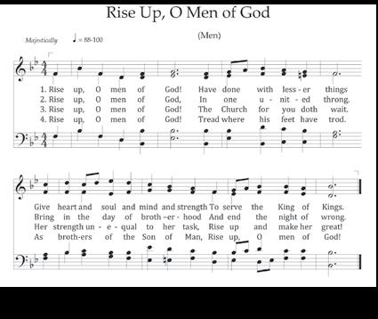 Rise Up, O Men of God The Philmont Hymn 1.