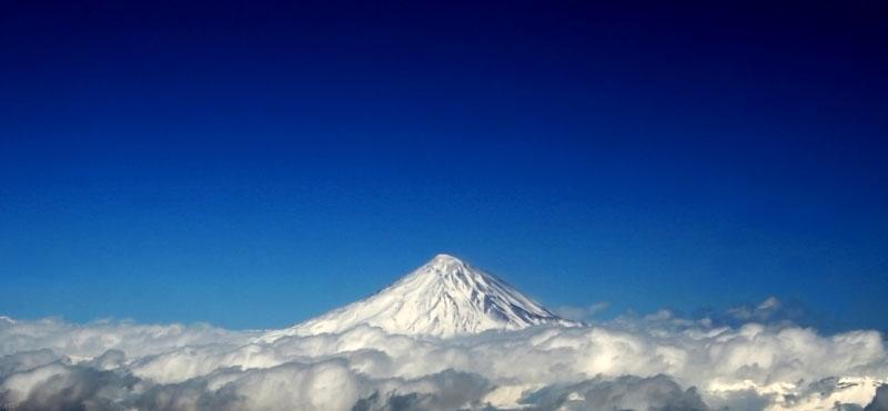 Natural Scenery Mount Damavand is a dormant
