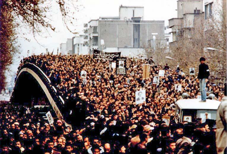 Iran Revolution (1979) Mass demonstrations in Tehran (1979) The revolution resulted in the