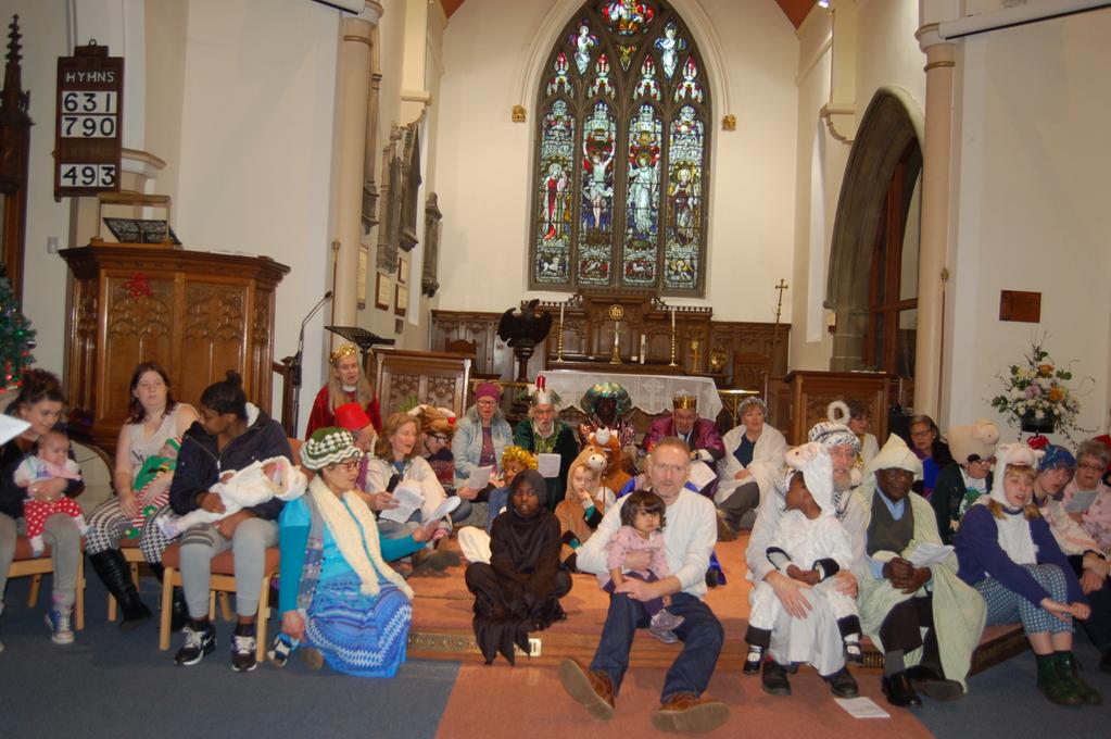 We are a diverse and engaged community Christ Church Pitsmoor s congregation is made up of people from many diﬀerent age groups, backgrounds and nationalities.