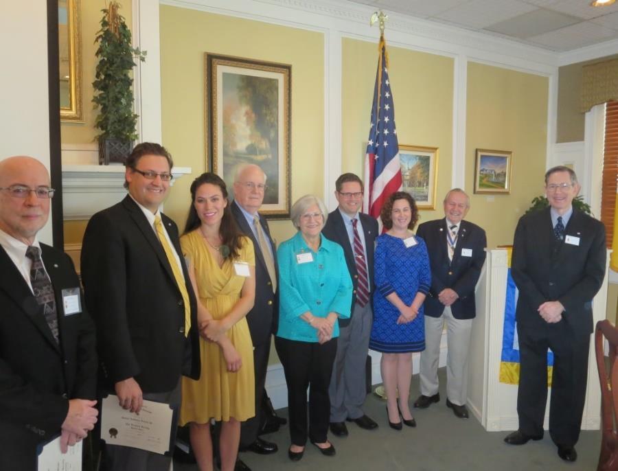 Chapter Happenings New Members Inducted The Williamsburg Chapter inducted four new Members at the February luncheon.