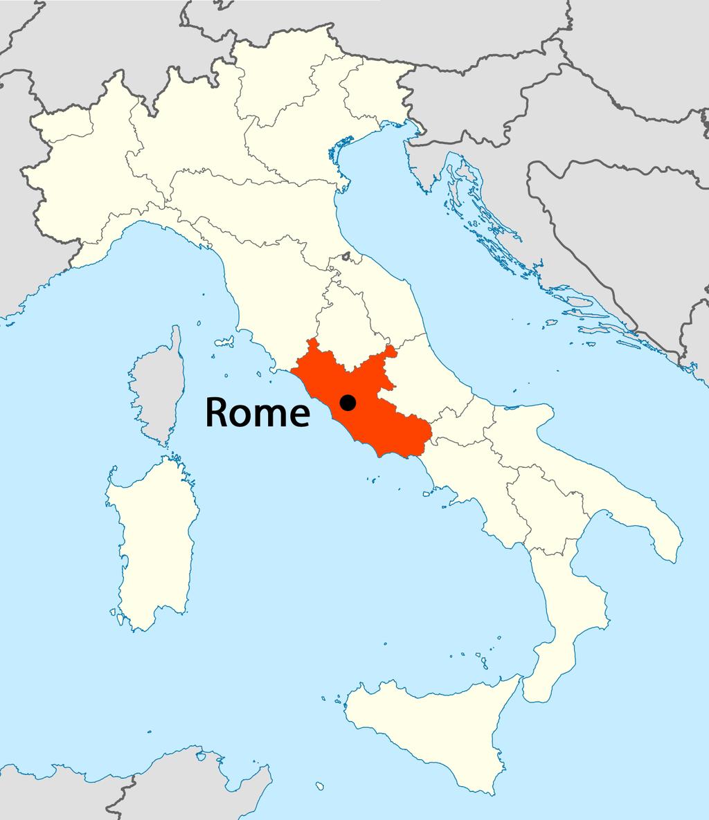 LOCATION Ancient Rome was an Italic civilization that began on the Italian Peninsula as early as the 8th century BC.
