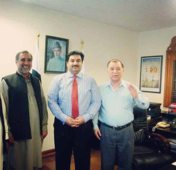 Livestock Exporters Association of Pakistan LEAP Directors Mr. Syed Jawad Kazmi and Colonel (R) M.