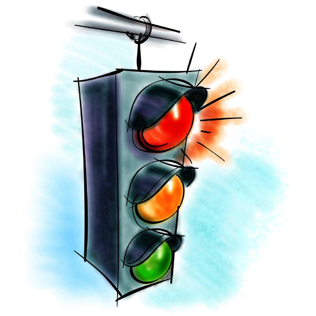 Revisit your first set of traffic lights you thought about this morning.