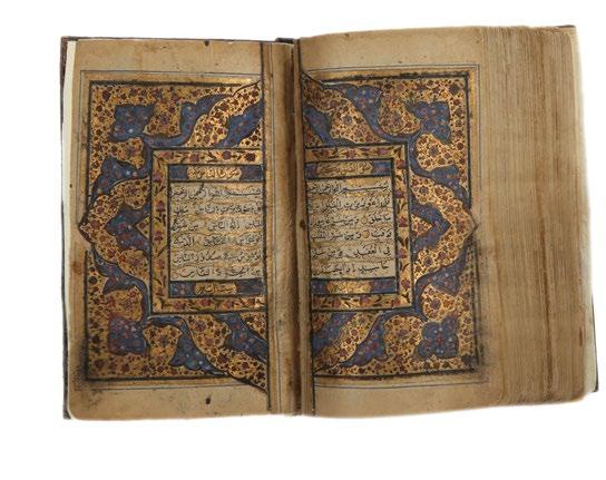 12. Kashmiri Qur'an Manuscript, 19th Century القرآن الكرمي نسخة كشميرية القرن 19 مصحف كشميري يعود الى