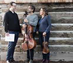 Events Eric Mintel Jazz Quartet Lewes Chamber Players Photo: Tara Casadei Hornick OCTOBER Sunday, October 1 Lewes Chamber Players: Crosscurrents Lewes Chamber Players second season starts with 3