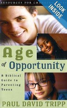 Age of Opportunity (Book): A Biblical Guide to Parenting Teens Highest Rating Amazon > 50 Reviews; >=4.5 Rating Are you hoping to merely survive your teenagers?