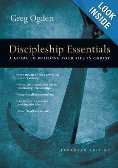 Discipleship Essentials (Book) Jesus' own pattern of disciple-making was to be intimately involved with others and allow life to rub against life.