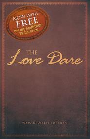 The Love Dare (Book + DVD) Unconditional love is eagerly promised at weddings, but rarely practiced in real life. As a result, romantic hopes are often replaced with disappointment in the home.