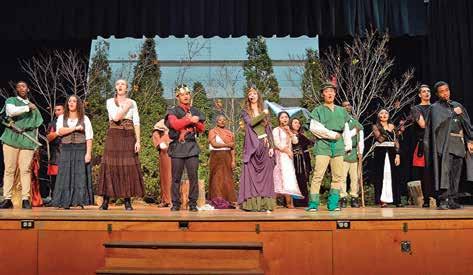 NEW YORK CONFERENCE Senior Class Raises More Than $2,000 In November and December 2017, the senior class at Union Springs Academy performed the play Hi Ho Robin Hood! for their senior class benefit.