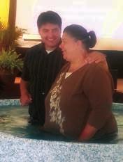 William Cole who will attend the Wellsville church, was baptized by Bill McNeil, the church s pastor.