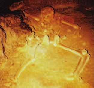 skeleton of a human female, Actun Tunichil Muknal,