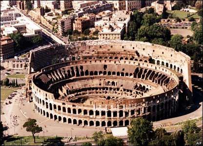 By the time of the Roman empire, one of the most popular sporting events happened in the Roman Coliseum.