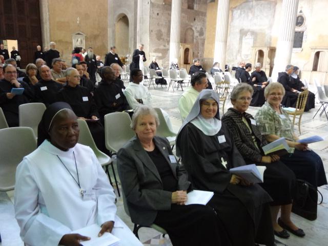 Sister Judith Ann Heble, CIB Moderator, presented a report on the CIB and led a workshop entitled The Relationship of OSB Men and Women.