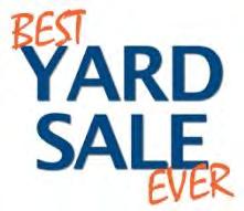 We benefit ourselves by having the incentive to clean out that closet or basement or bookcase; we get to meet other church members as we work together to make this one of the best yard sales around